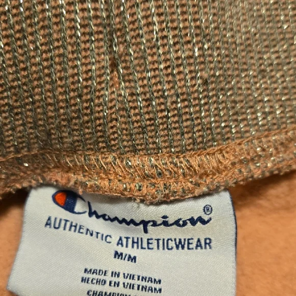 Champion Peach Hoodie And Sweat Pants with Glitter Accents - Picture 3 of 6